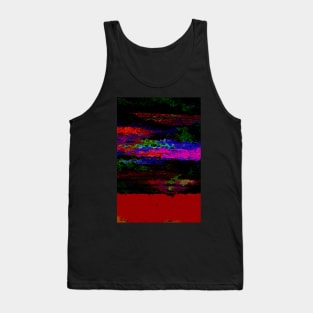 Freaky tropical sunset Tank Top